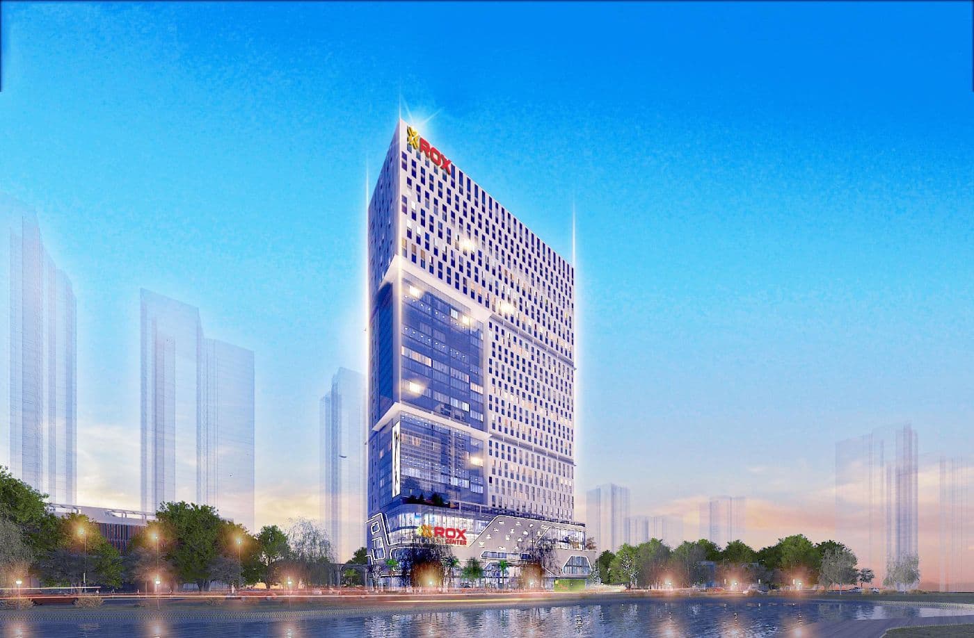 Phối cảnh tòa ROX Tower